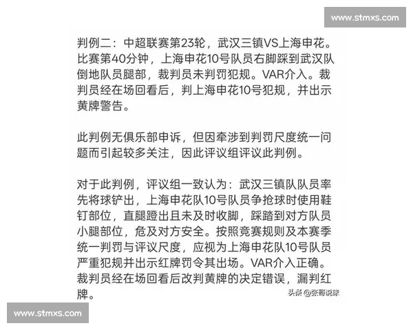 申花 VAR 争议判罚：同一动作两年不同判，媒体人炮轰尺度不公